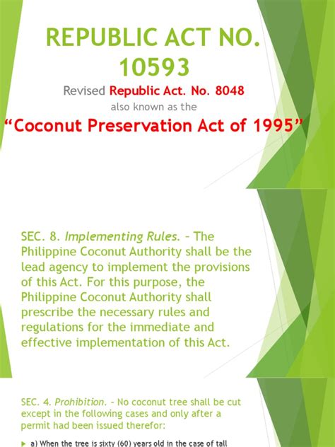 what trees can be cut down without permission in the philippines|Republic Act No. 10593 .